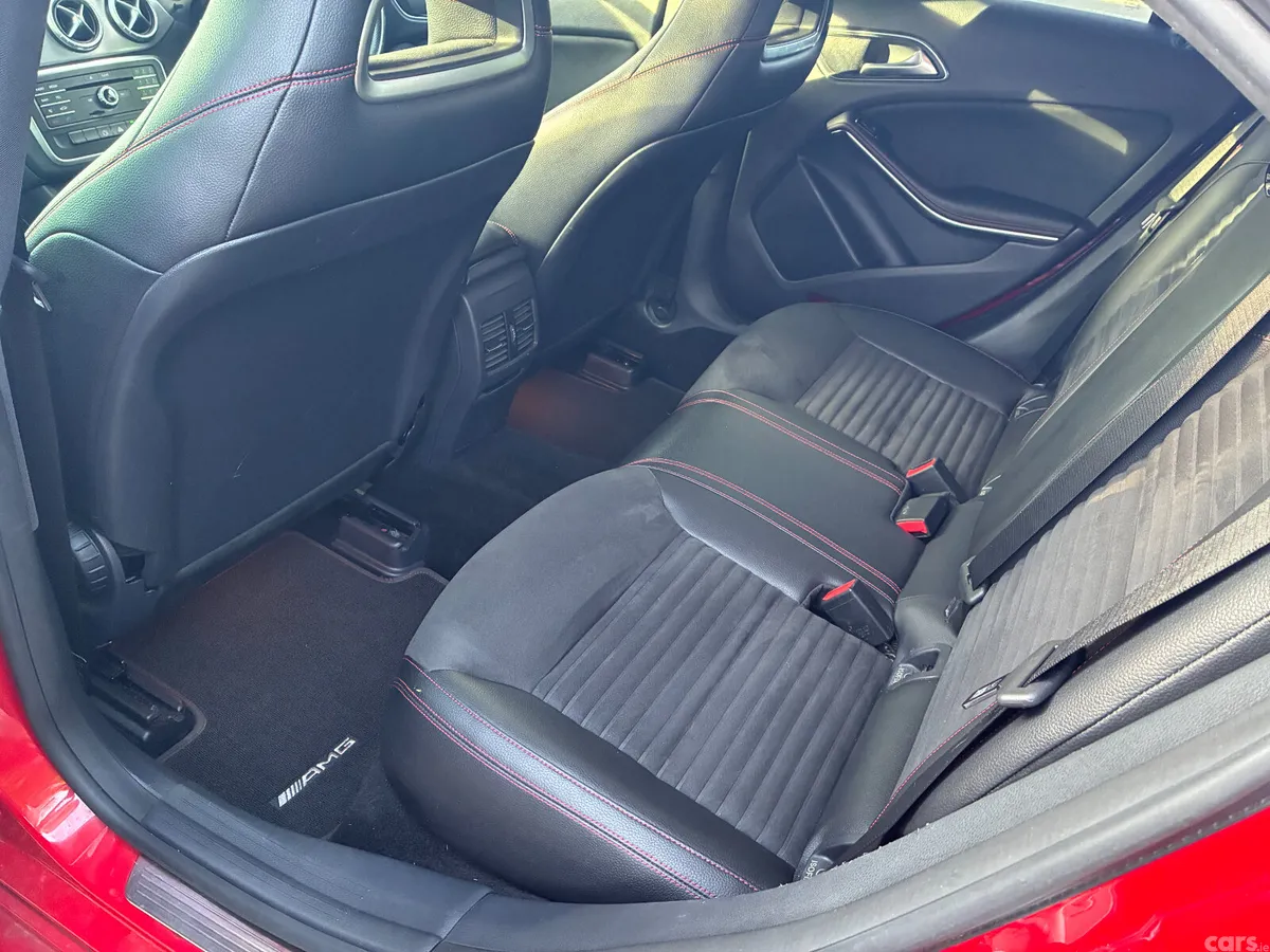 Mercedes-Benz CLA Saloon, Petrol, 2015, Red