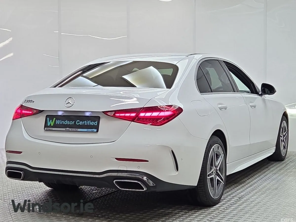 Mercedes-Benz C-Class Saloon, Petrol Plug-in Hybrid, 2023, White