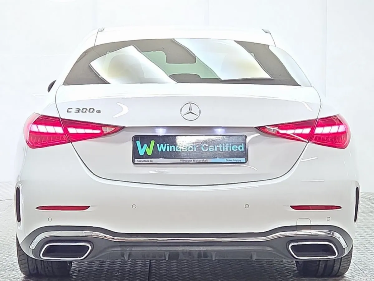 Mercedes-Benz C-Class Saloon, Petrol Plug-in Hybrid, 2023, White