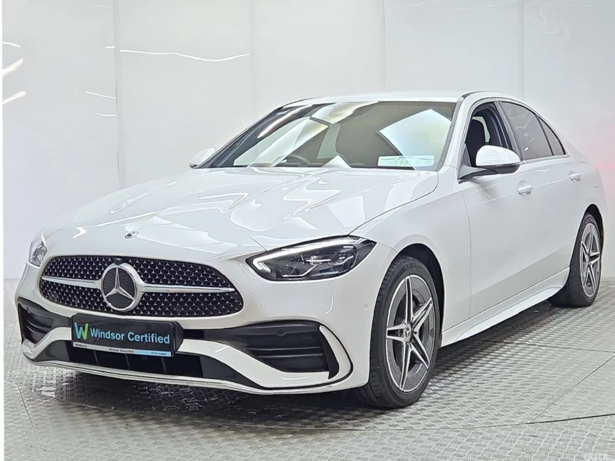 Mercedes-Benz C-Class Saloon, Petrol Plug-in Hybrid, 2023, White