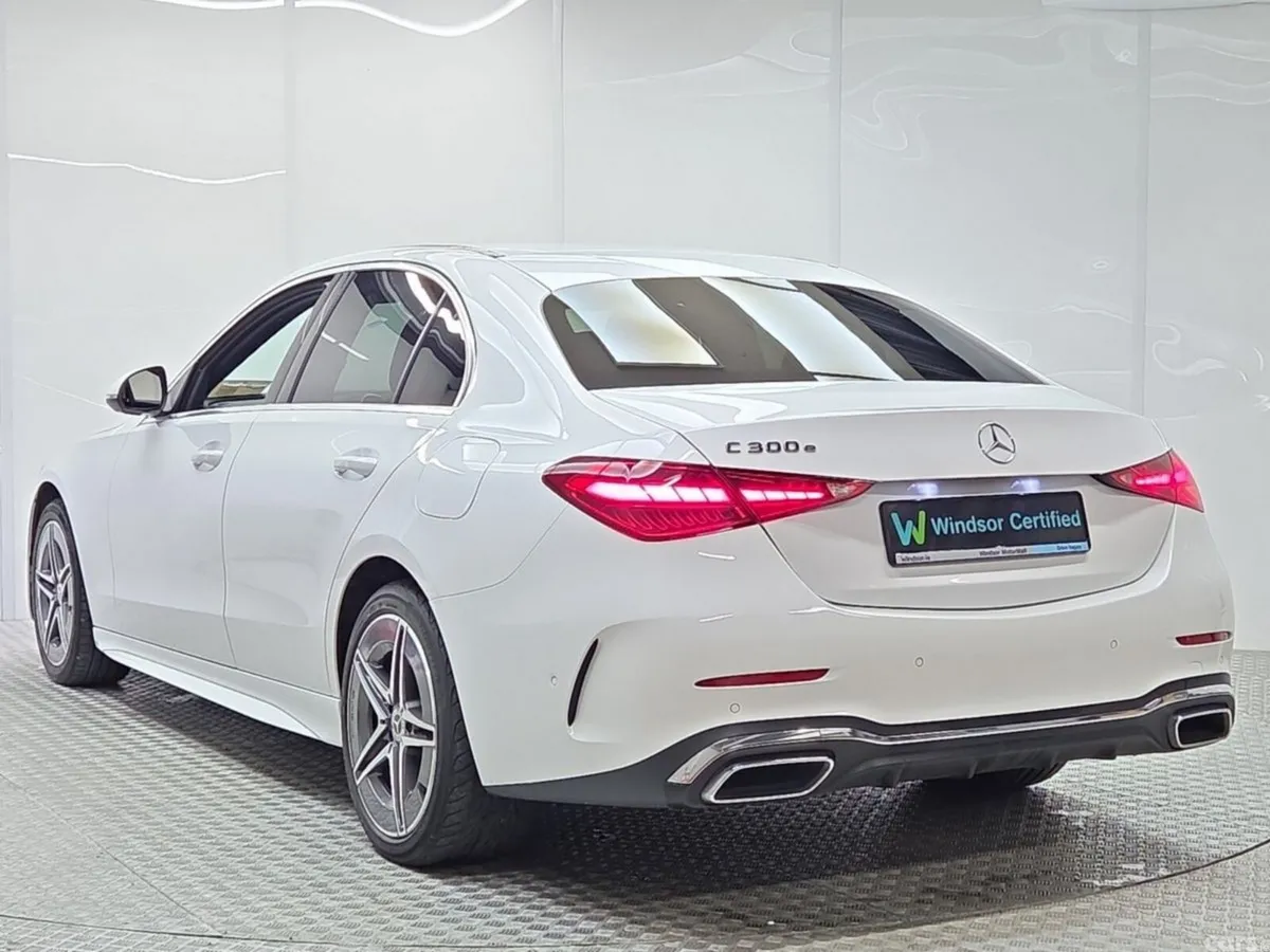 Mercedes-Benz C-Class Saloon, Petrol Plug-in Hybrid, 2023, White
