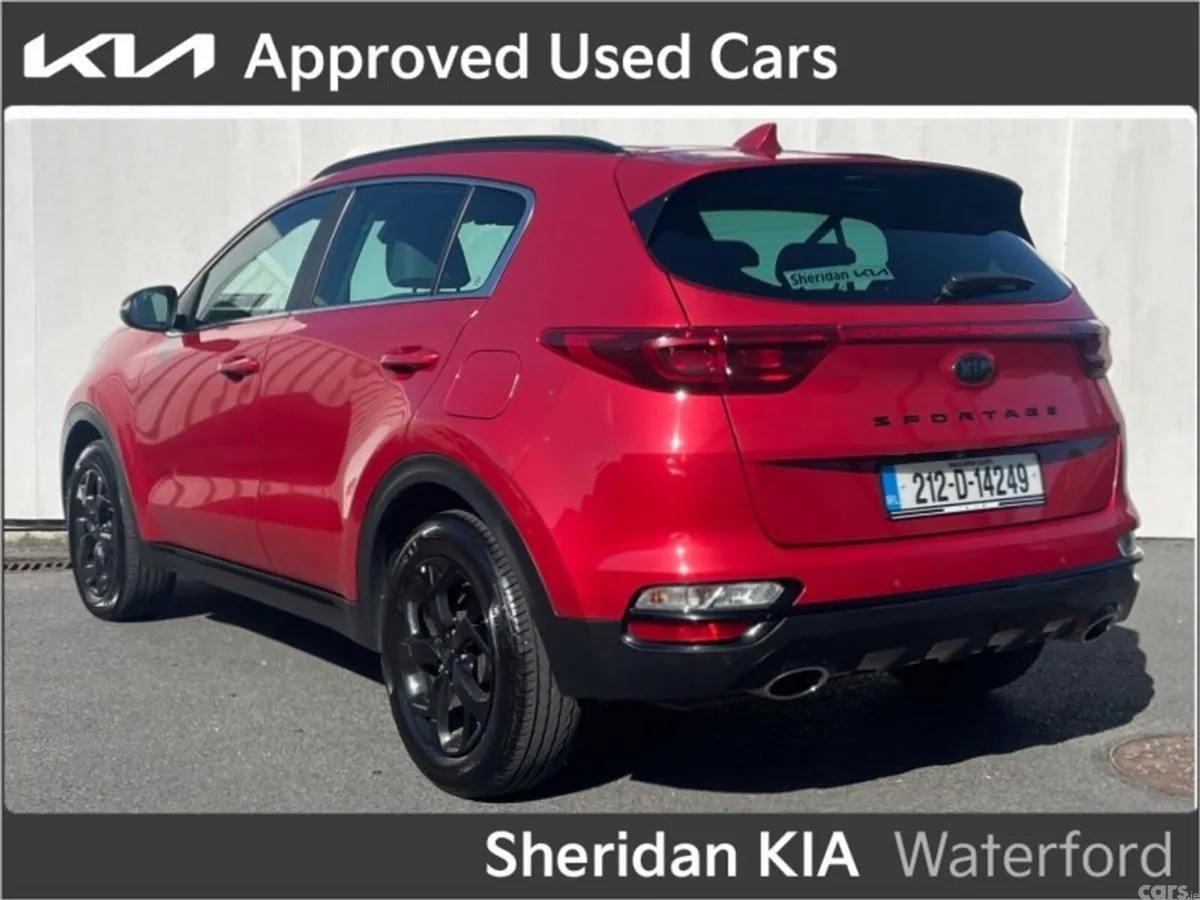 Kia Sportage SUV, Diesel Hybrid, 2021, Red