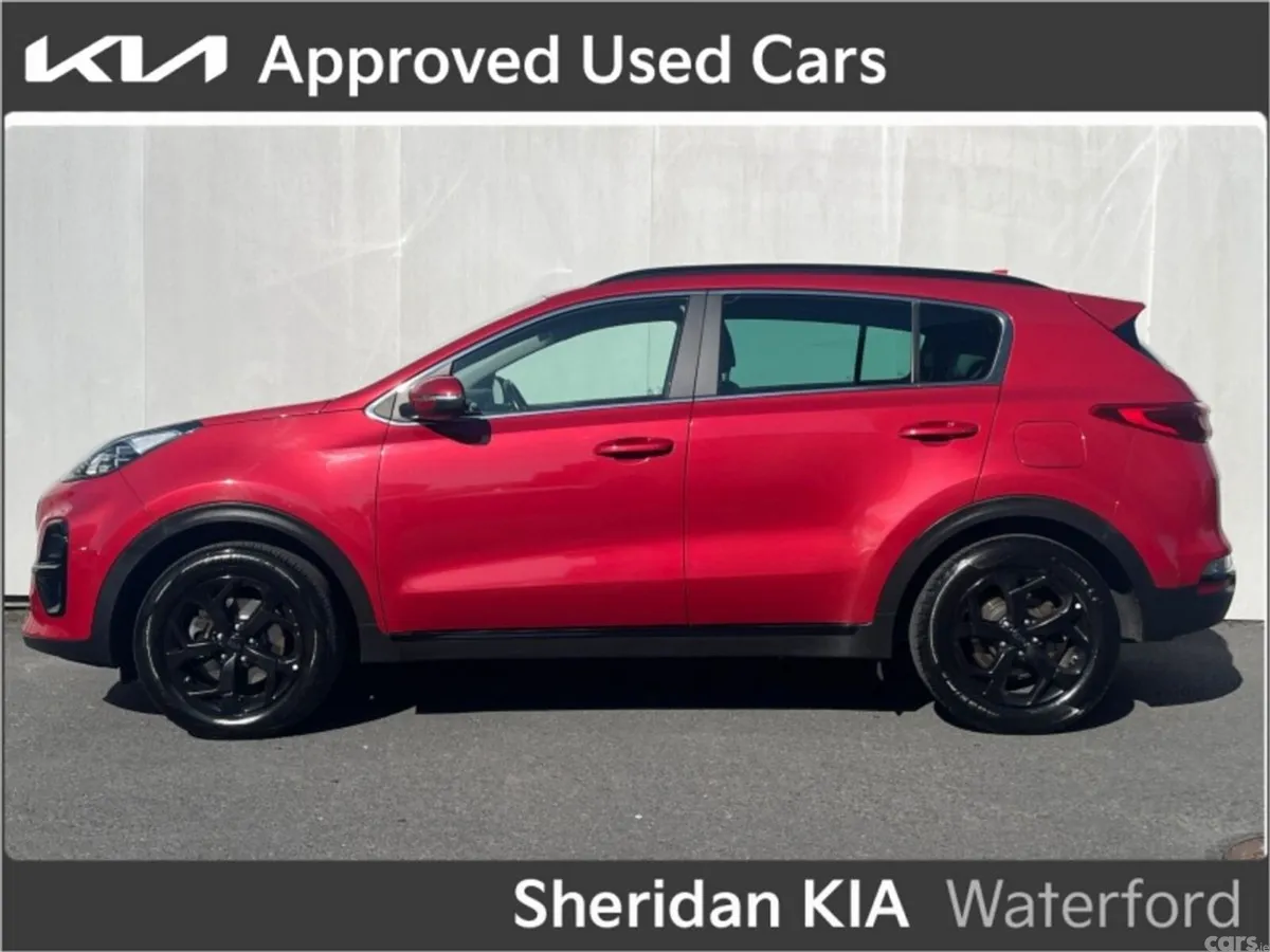 Kia Sportage SUV, Diesel Hybrid, 2021, Red