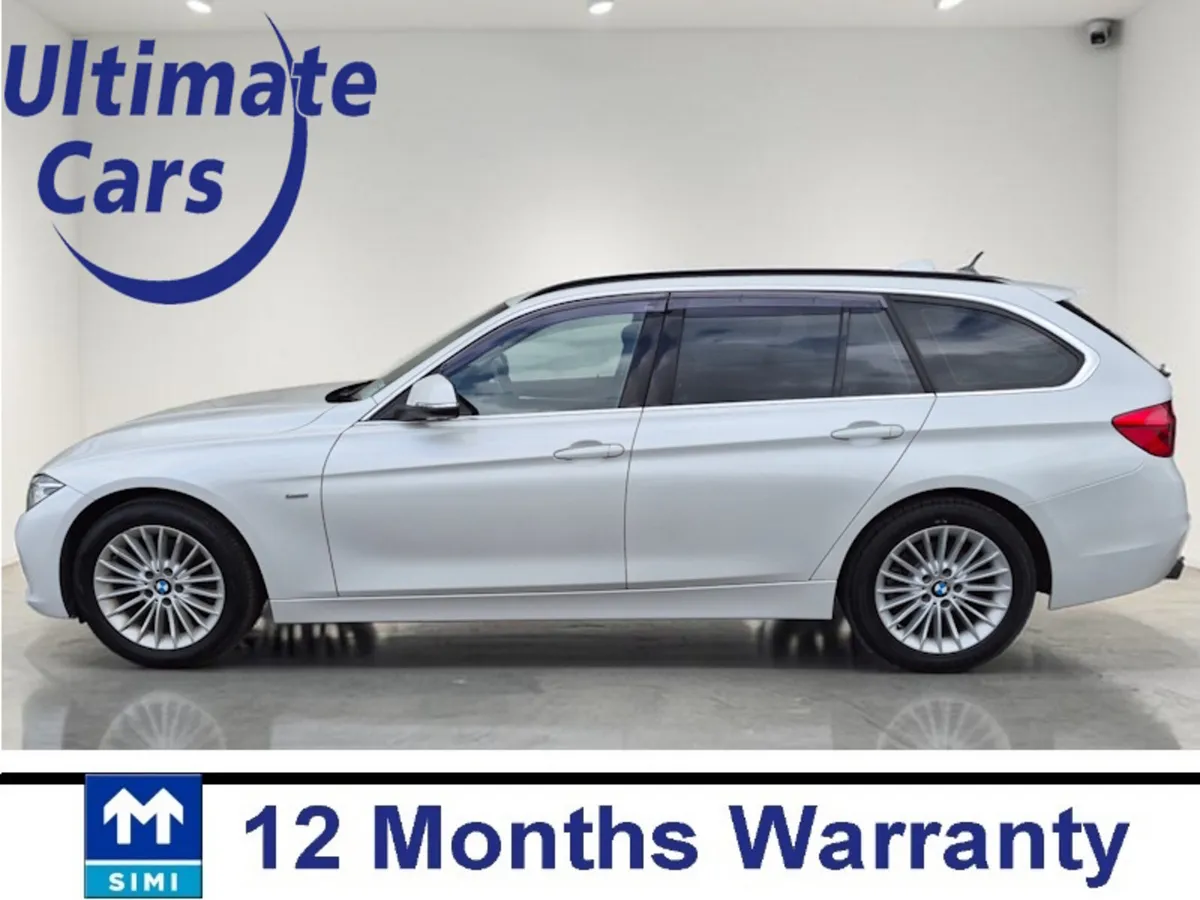 BMW 3-Series Estate, Petrol, 2018, White