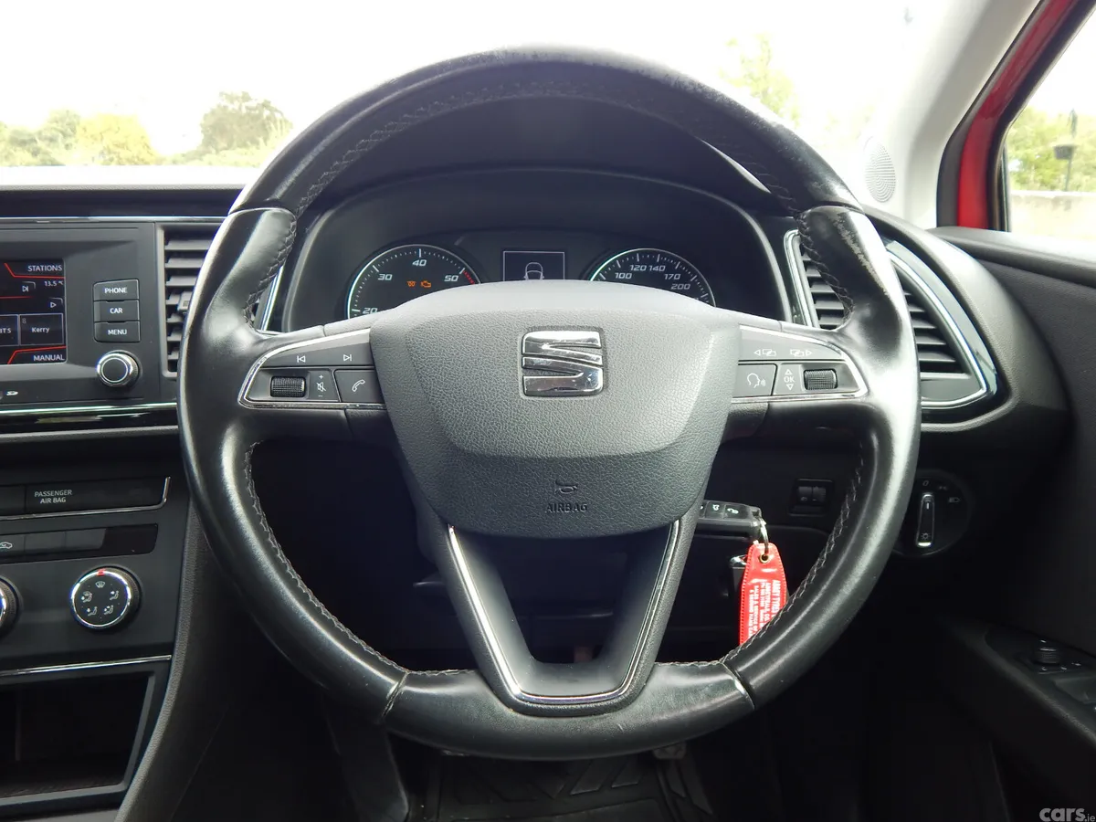 SEAT Leon Estate, Diesel, 2017, Red