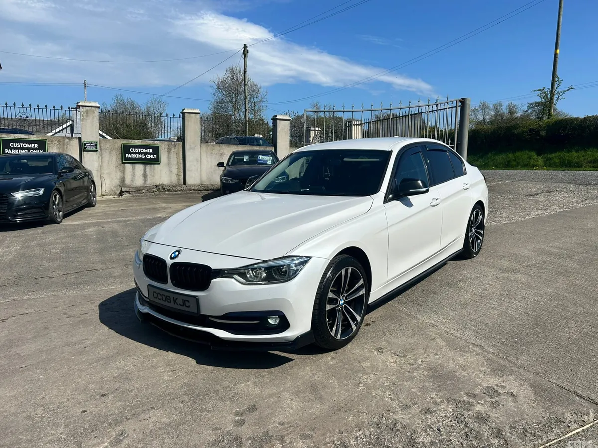 BMW 3-Series Saloon, Diesel, 2018, White
