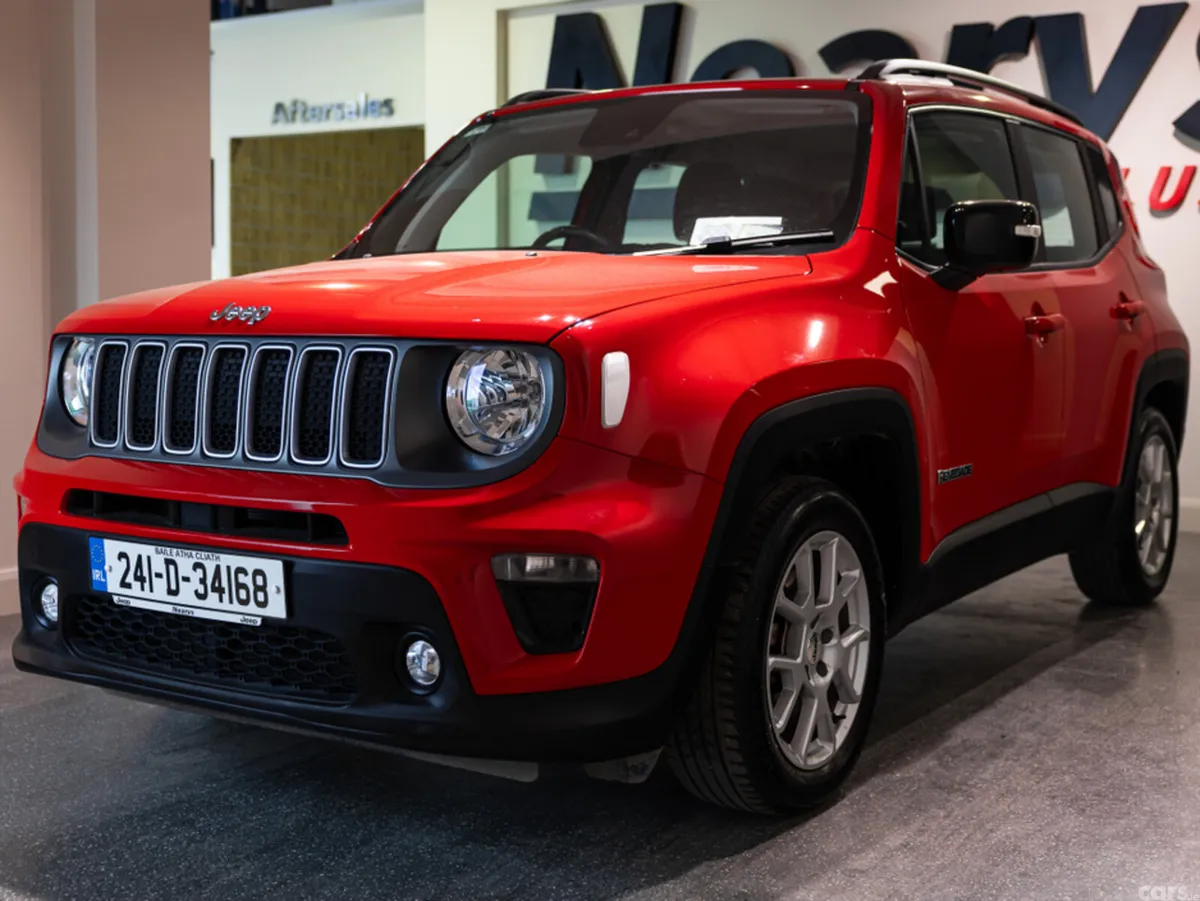 Jeep Renegade SUV, Petrol Hybrid, 2024, Red