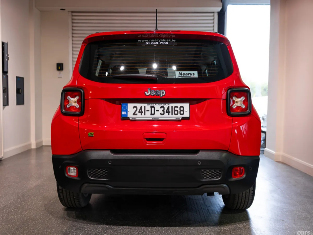 Jeep Renegade SUV, Petrol Hybrid, 2024, Red