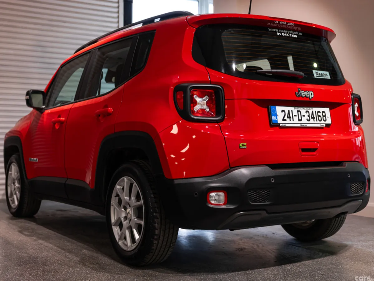 Jeep Renegade SUV, Petrol Hybrid, 2024, Red