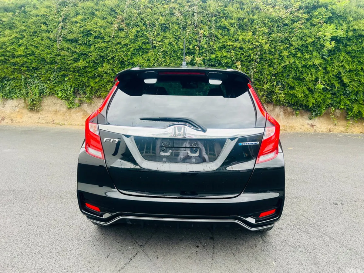 Honda Fit Hatchback, Petrol Hybrid, 2017, Black