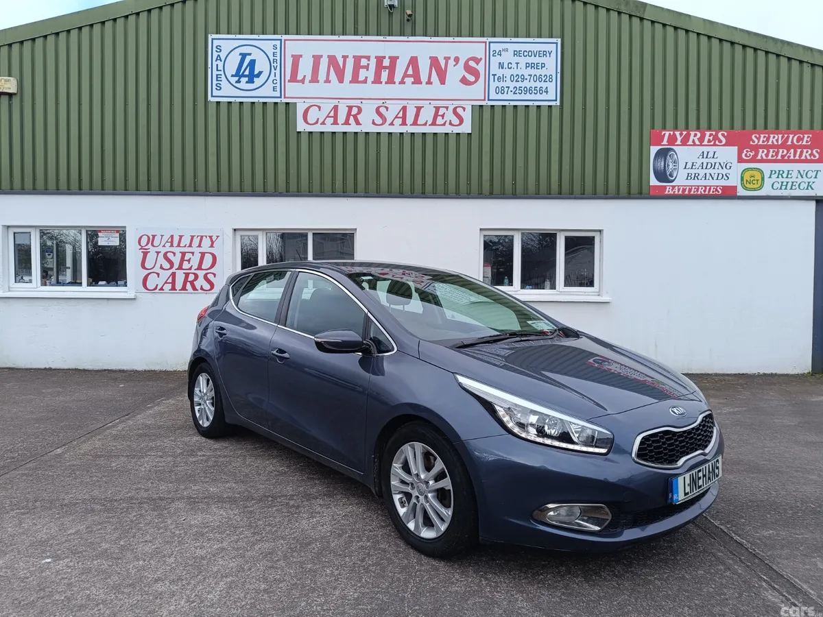 Kia Ceed Hatchback, Diesel, 2015, Blue
