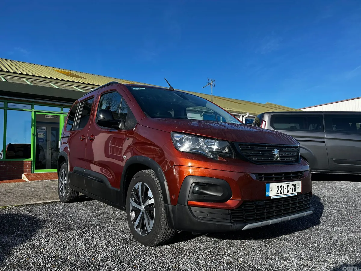 Peugeot Rifter MPV, Diesel, 2022, Blue