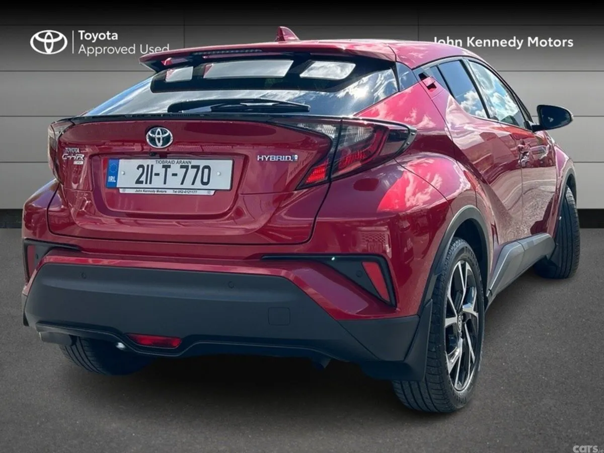 Toyota C-HR SUV, Petrol Hybrid, 2021, Red