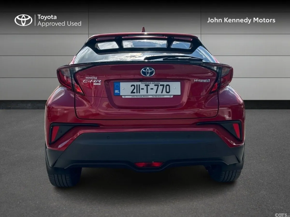 Toyota C-HR SUV, Petrol Hybrid, 2021, Red