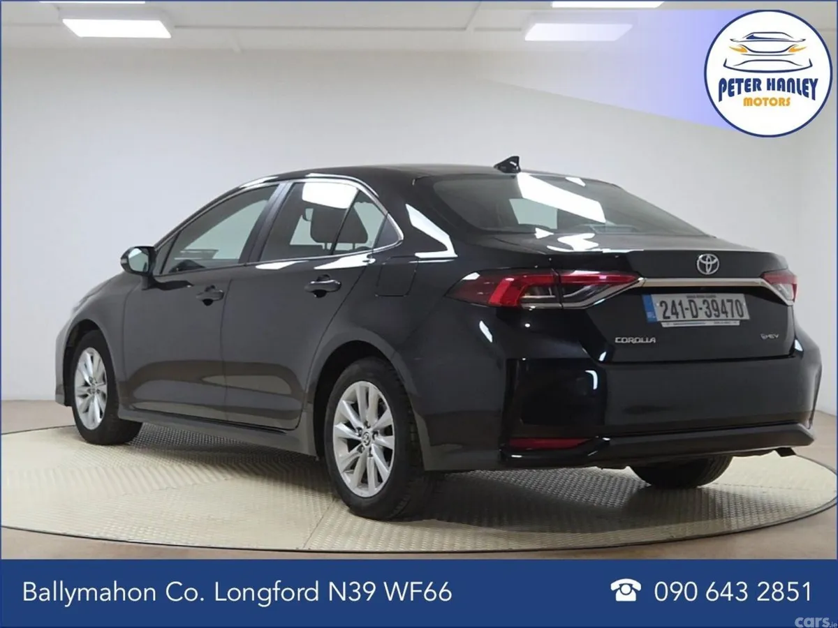 Toyota Corolla Saloon, Petrol Hybrid, 2024, Black