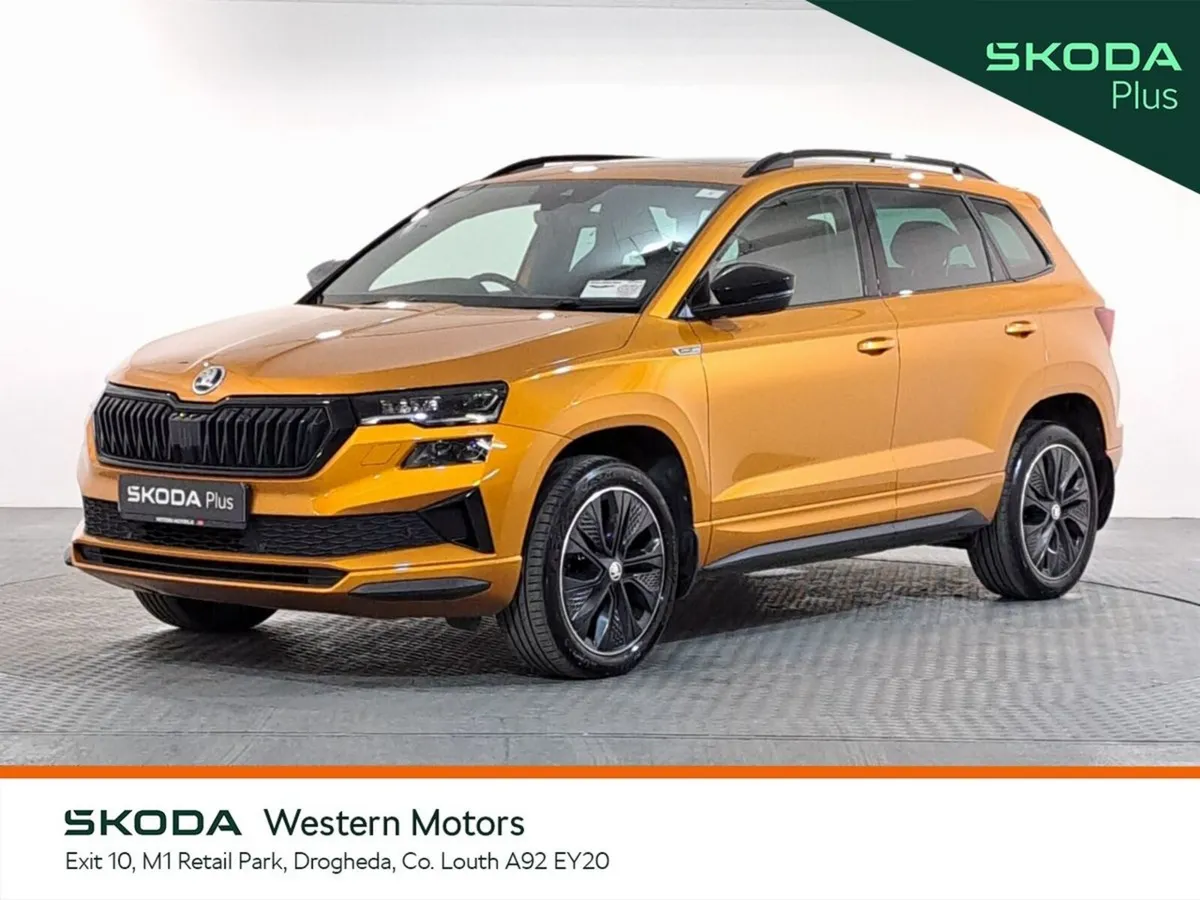 Skoda Karoq Estate, Diesel, 2023, Orange