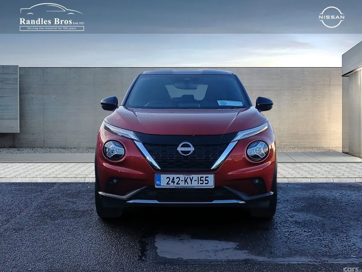 Nissan Juke SUV, Petrol Hybrid, 2024, Red