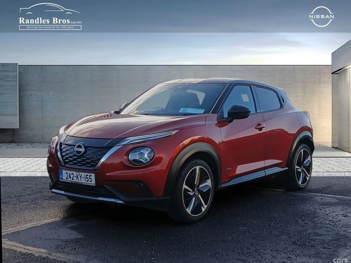 Nissan Juke SUV, Petrol Hybrid, 2024, Red