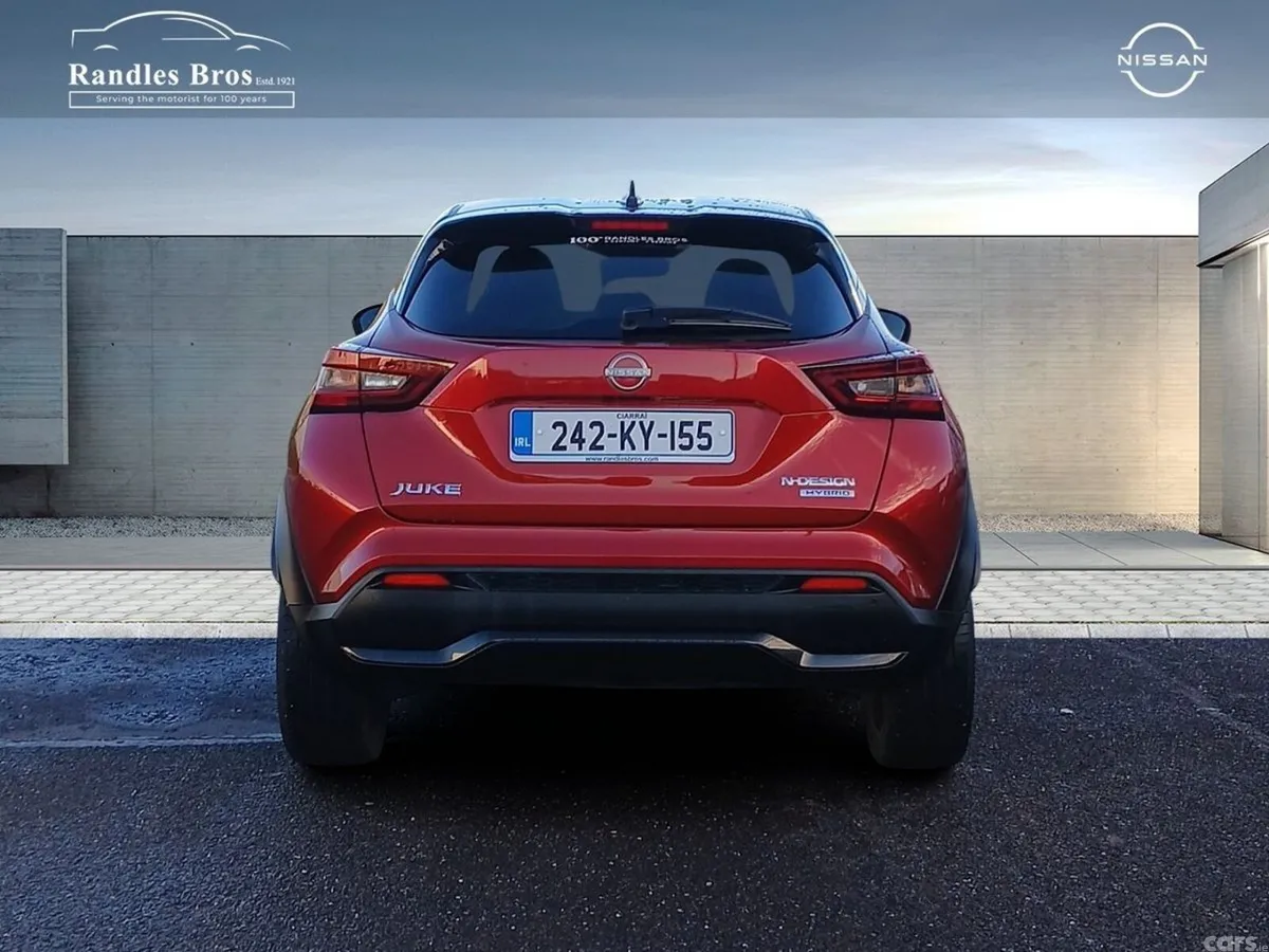 Nissan Juke SUV, Petrol Hybrid, 2024, Red