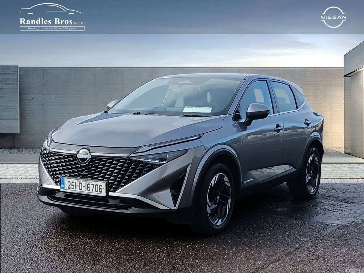 Nissan Qashqai MPV, Petrol Hybrid, 2025, Grey