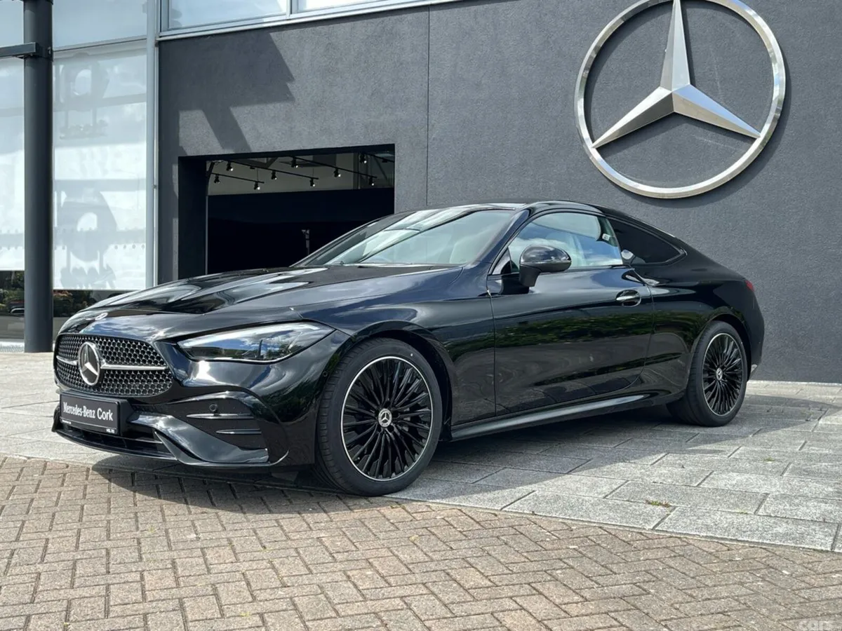 Mercedes-Benz CLE Coupe, Diesel Hybrid, 2026, Black