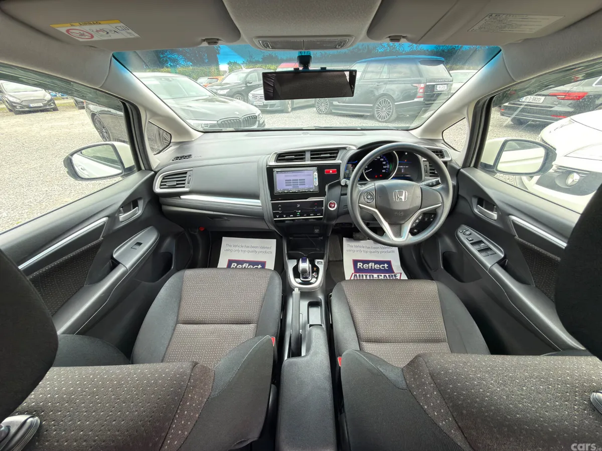 Honda Fit Hatchback, Petrol Hybrid, 2015, White