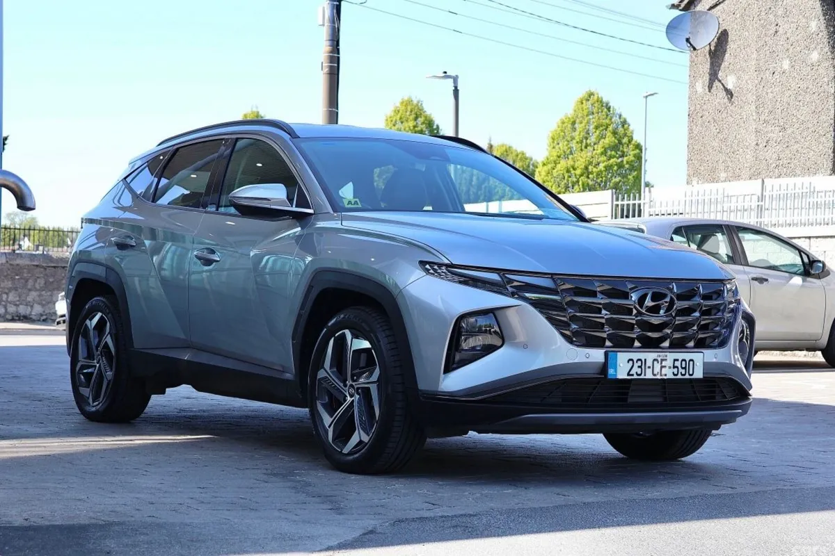 Hyundai Tucson SUV, Petrol Hybrid, 2023, Silver