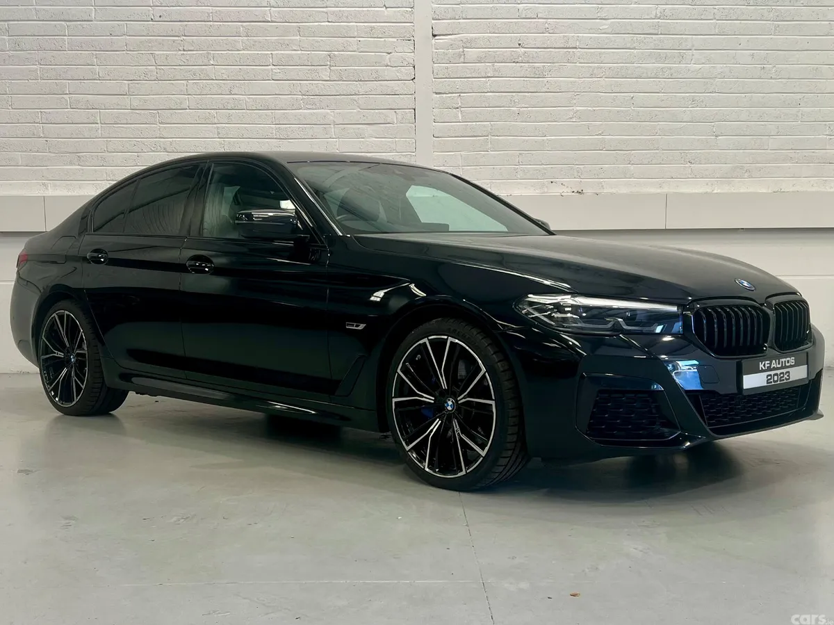 BMW 5-Series Saloon, Petrol Plug-in Hybrid, 2023, Black