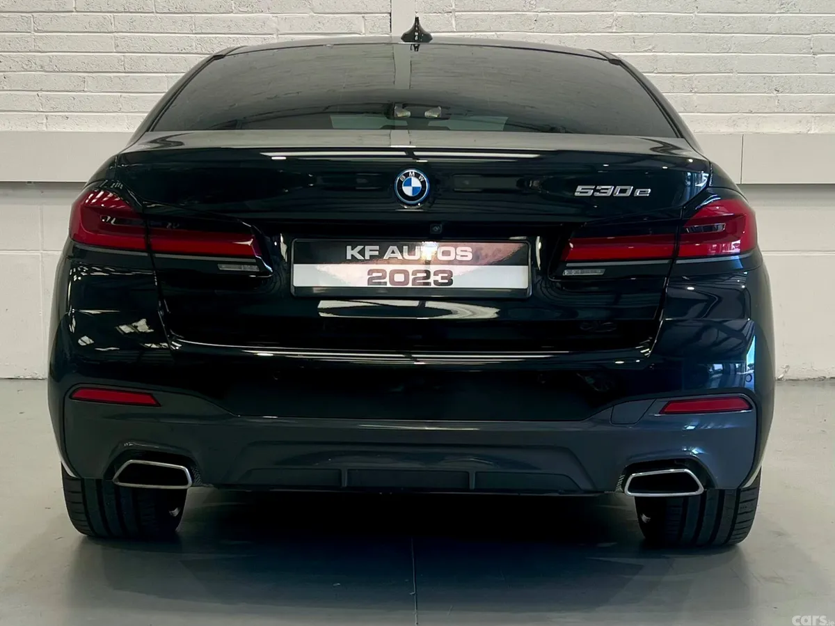BMW 5-Series Saloon, Petrol Plug-in Hybrid, 2023, Black