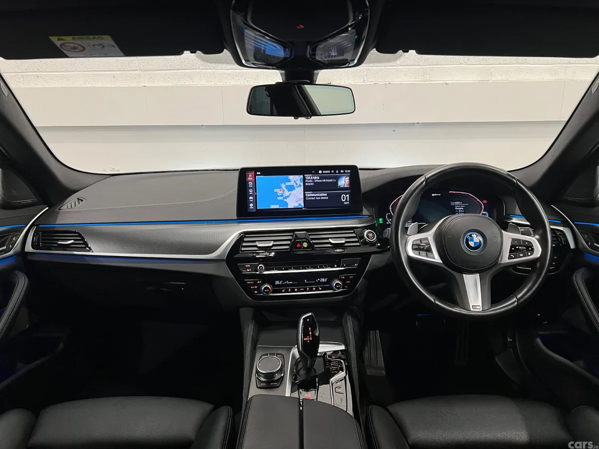 BMW 5-Series Saloon, Petrol Plug-in Hybrid, 2023, Black