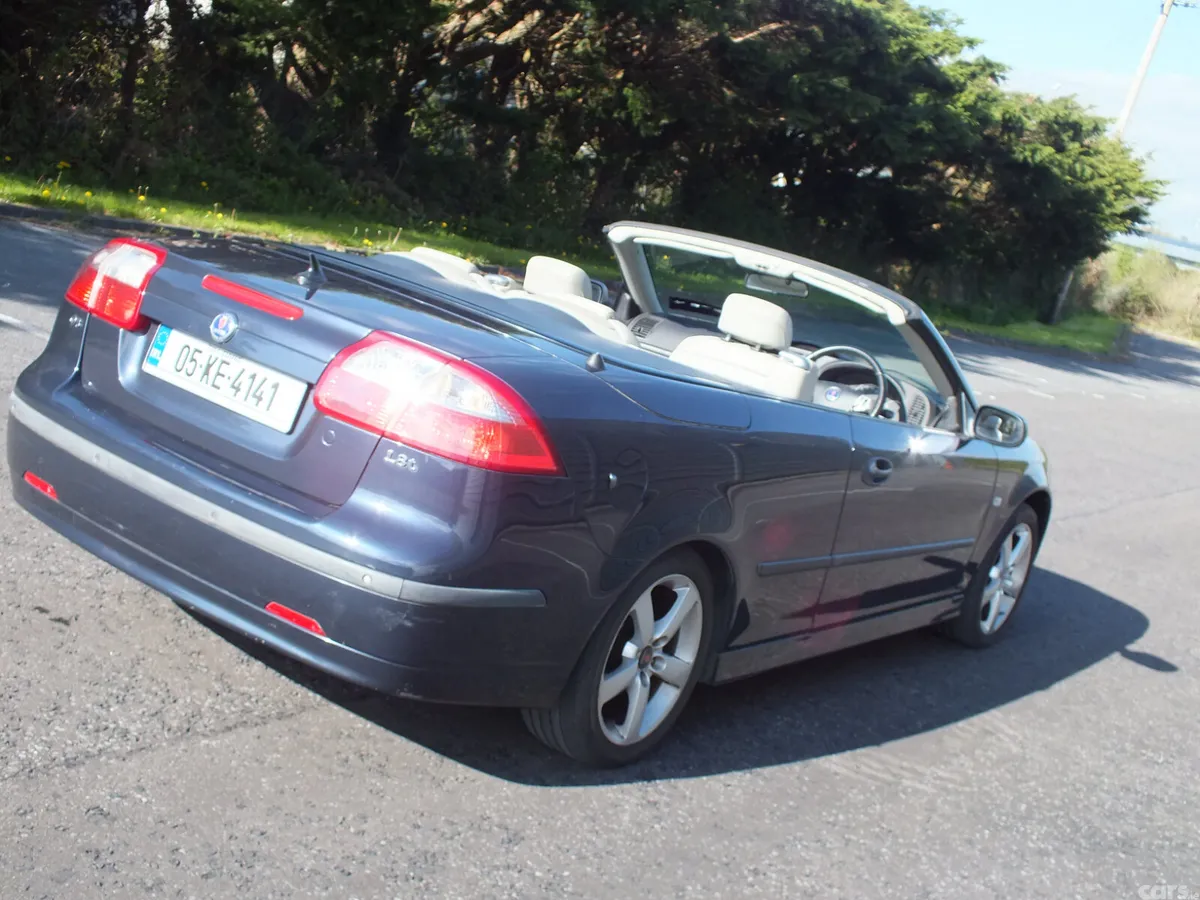 Saab 9-3 Convertible, Petrol, 2005, Blue