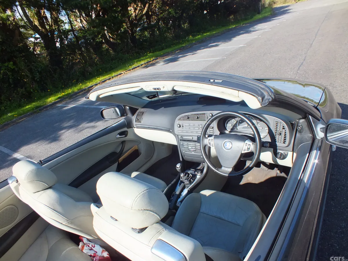 Saab 9-3 Convertible, Petrol, 2005, Blue