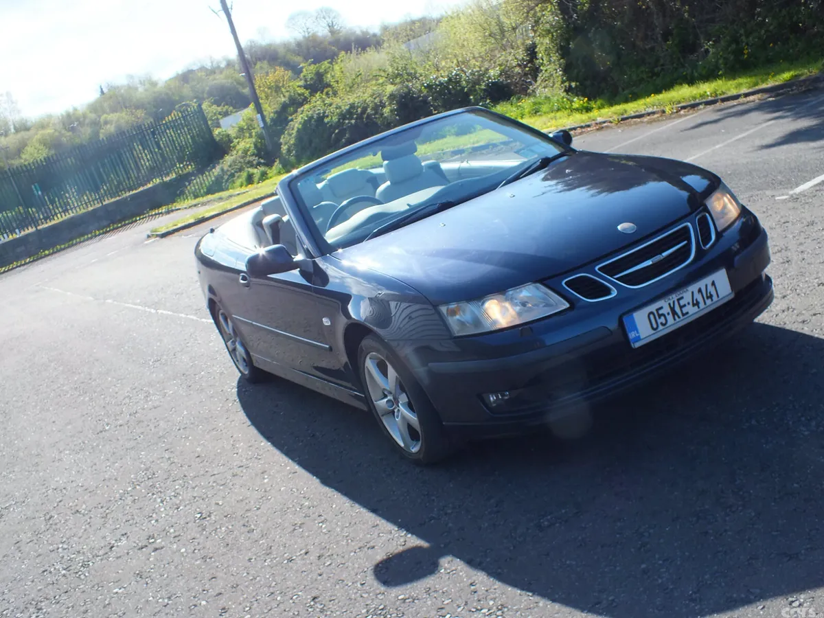 Saab 9-3 Convertible, Petrol, 2005, Blue