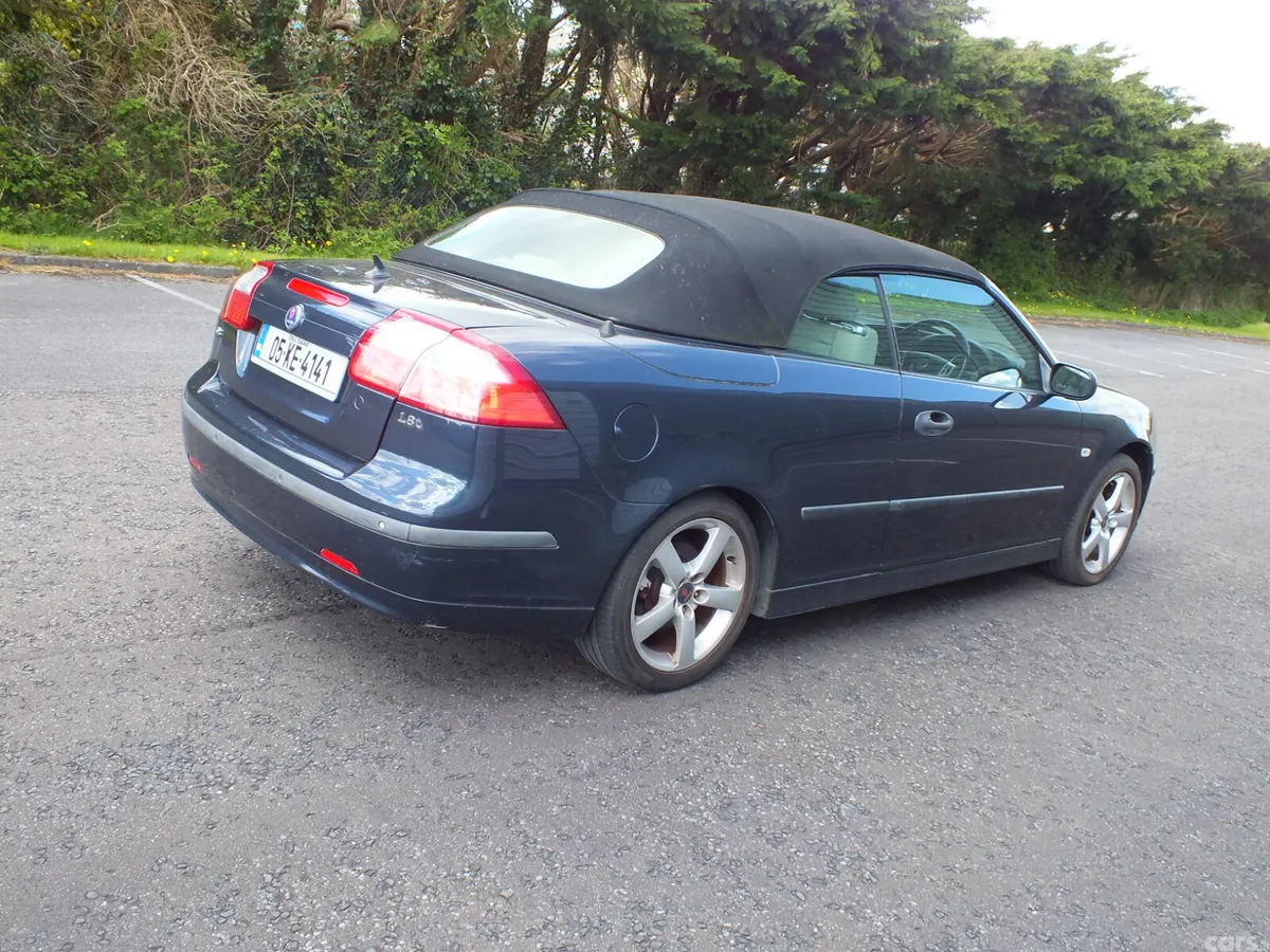 Saab 9-3 Convertible, Petrol, 2005, Blue