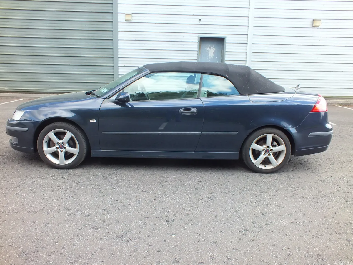Saab 9-3 Convertible, Petrol, 2005, Blue