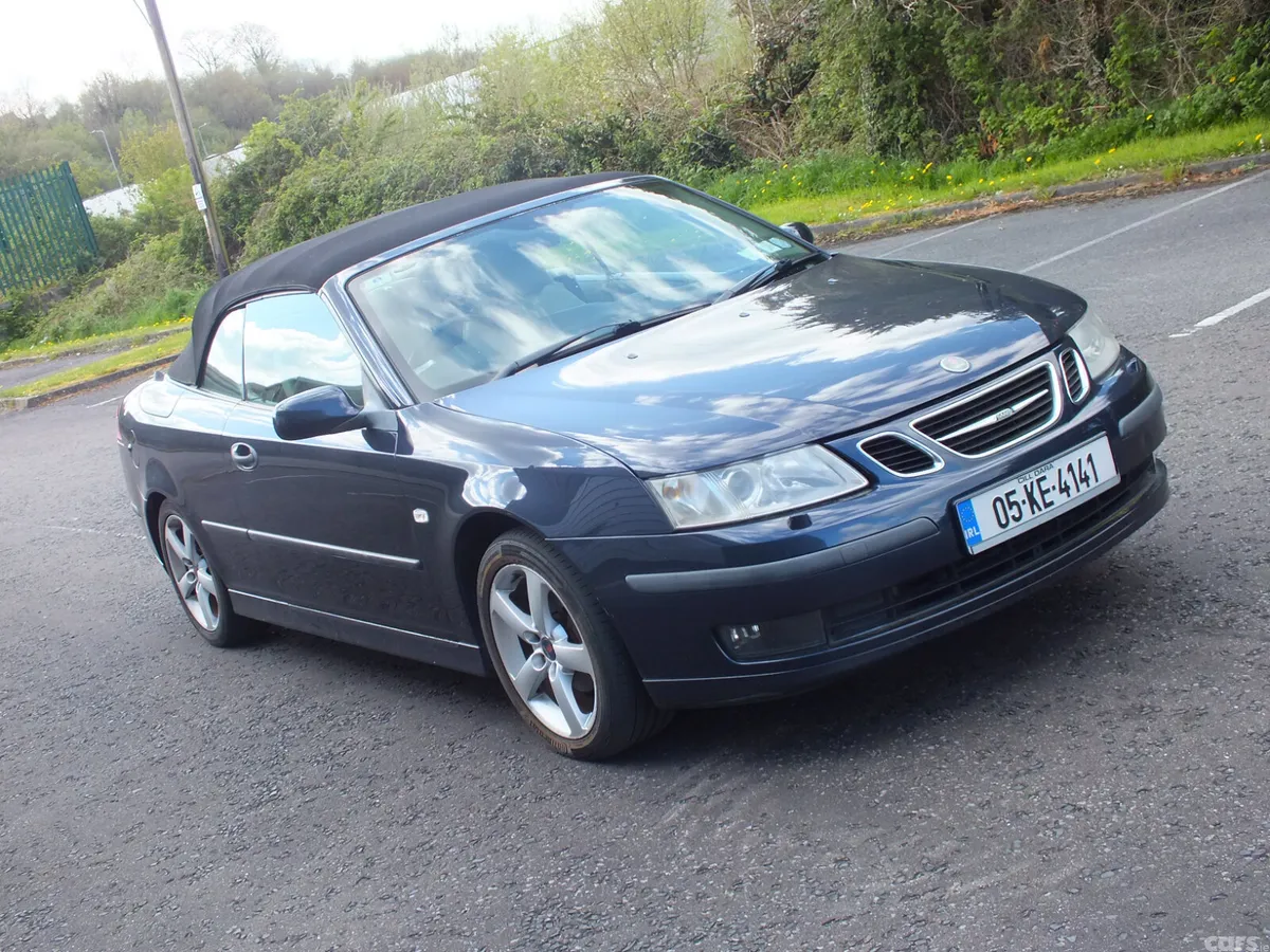 Saab 9-3 Convertible, Petrol, 2005, Blue