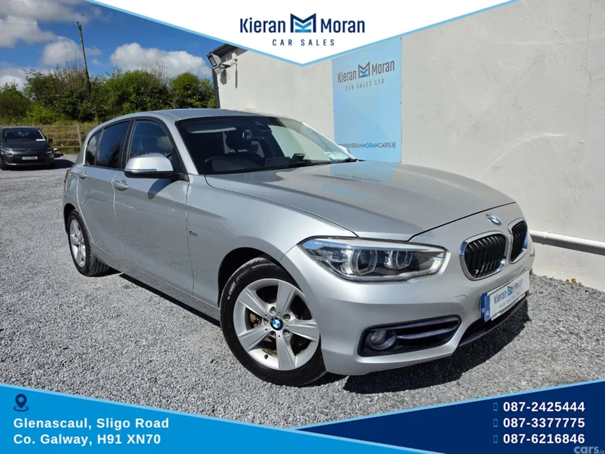 BMW 1-Series Hatchback, Diesel, 2016, Silver