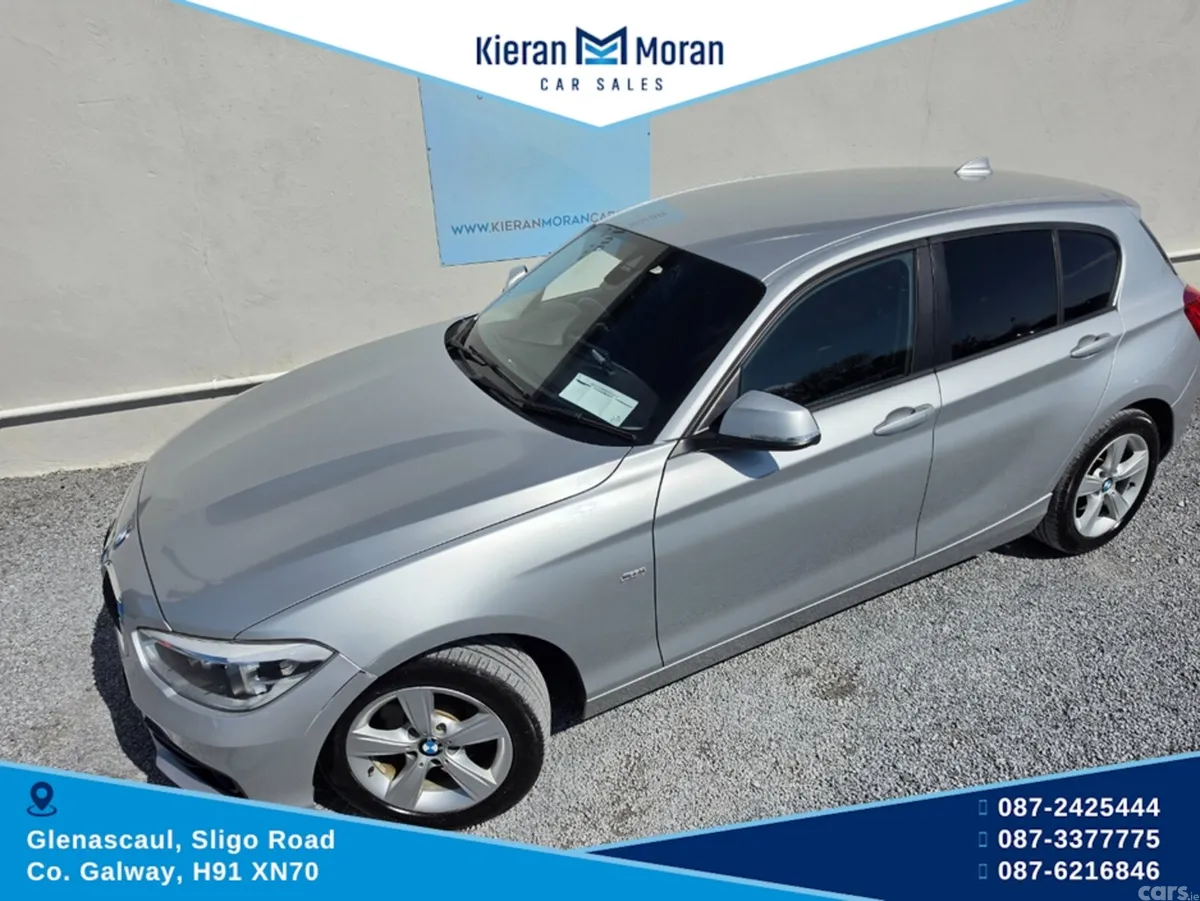 BMW 1-Series Hatchback, Diesel, 2016, Silver