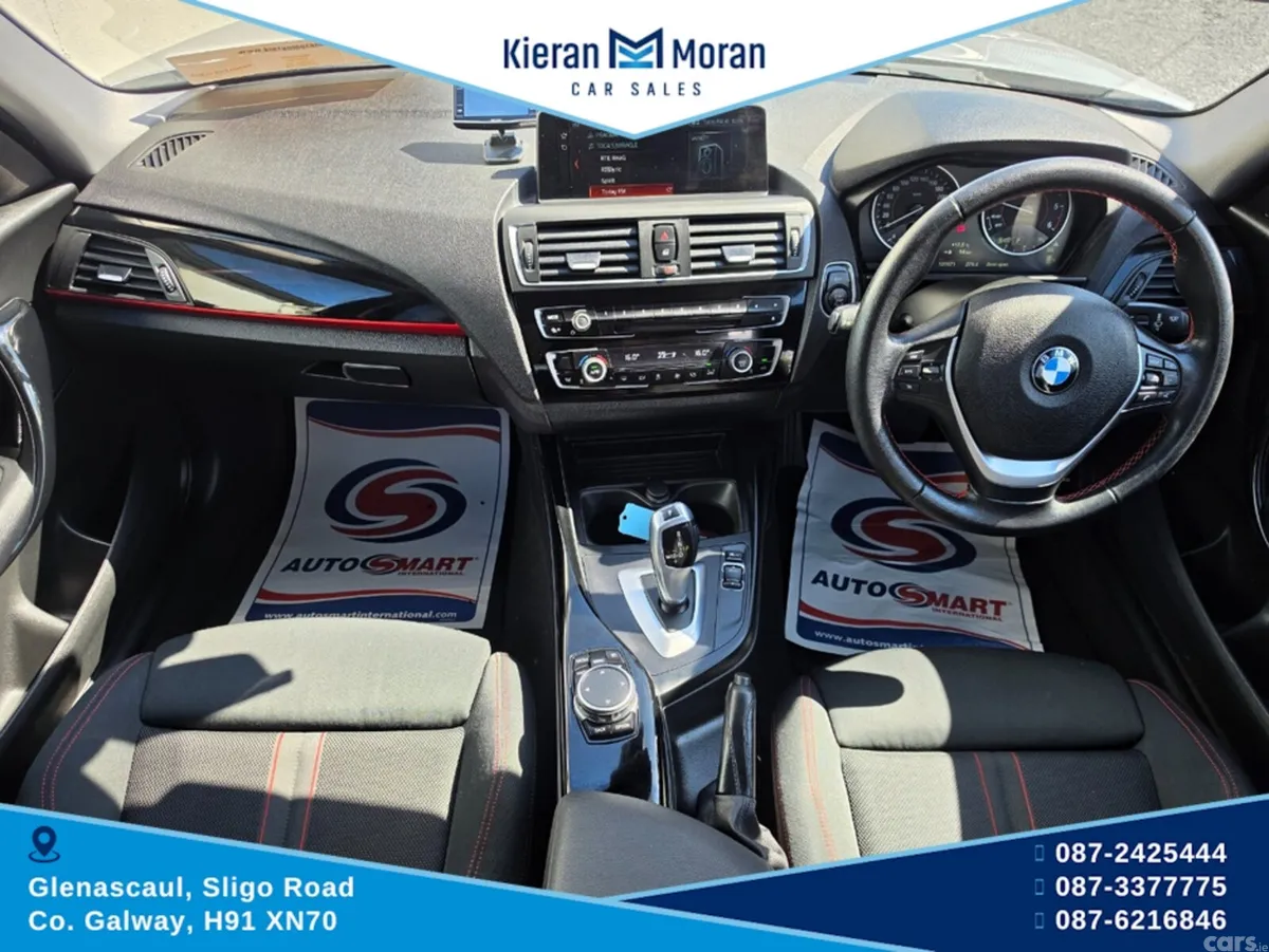 BMW 1-Series Hatchback, Diesel, 2016, Silver