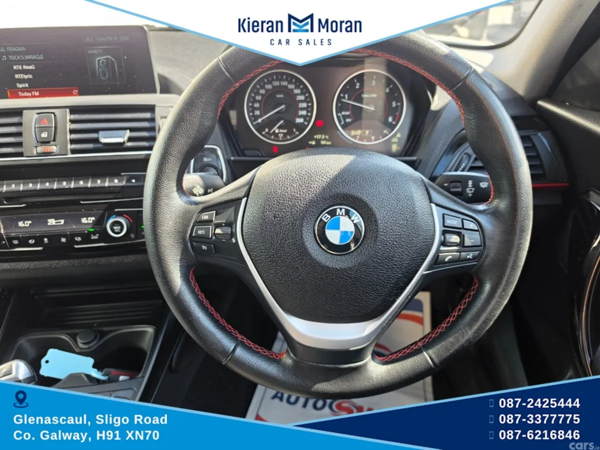 BMW 1-Series Hatchback, Diesel, 2016, Silver
