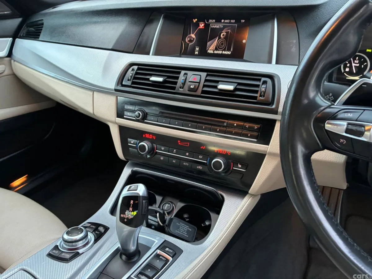 BMW 5-Series Saloon, Diesel, 2016, Black