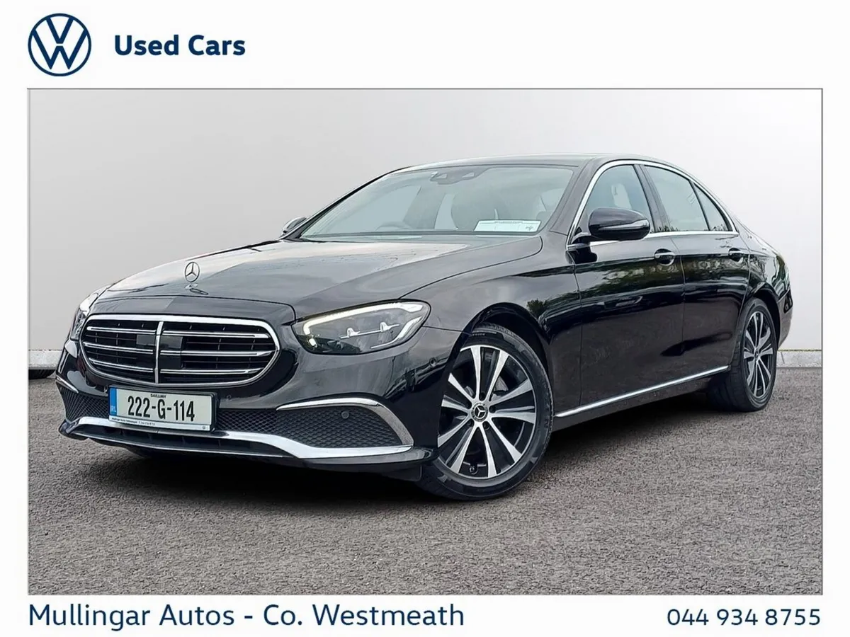 Mercedes-Benz E-Class Saloon, Diesel Hybrid, 2022, Black