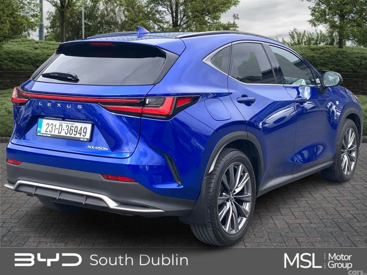 Lexus NX SUV, Petrol Plug-in Hybrid, 2023, Blue