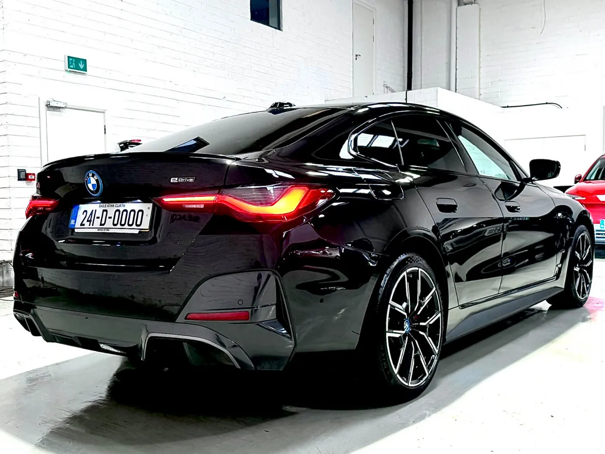 BMW i4 Saloon, Electric, 2024, Black