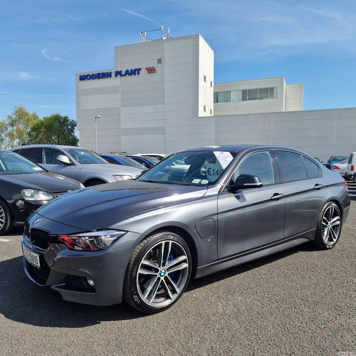 BMW 3-Series Saloon, Petrol Plug-in Hybrid, 2018, Grey