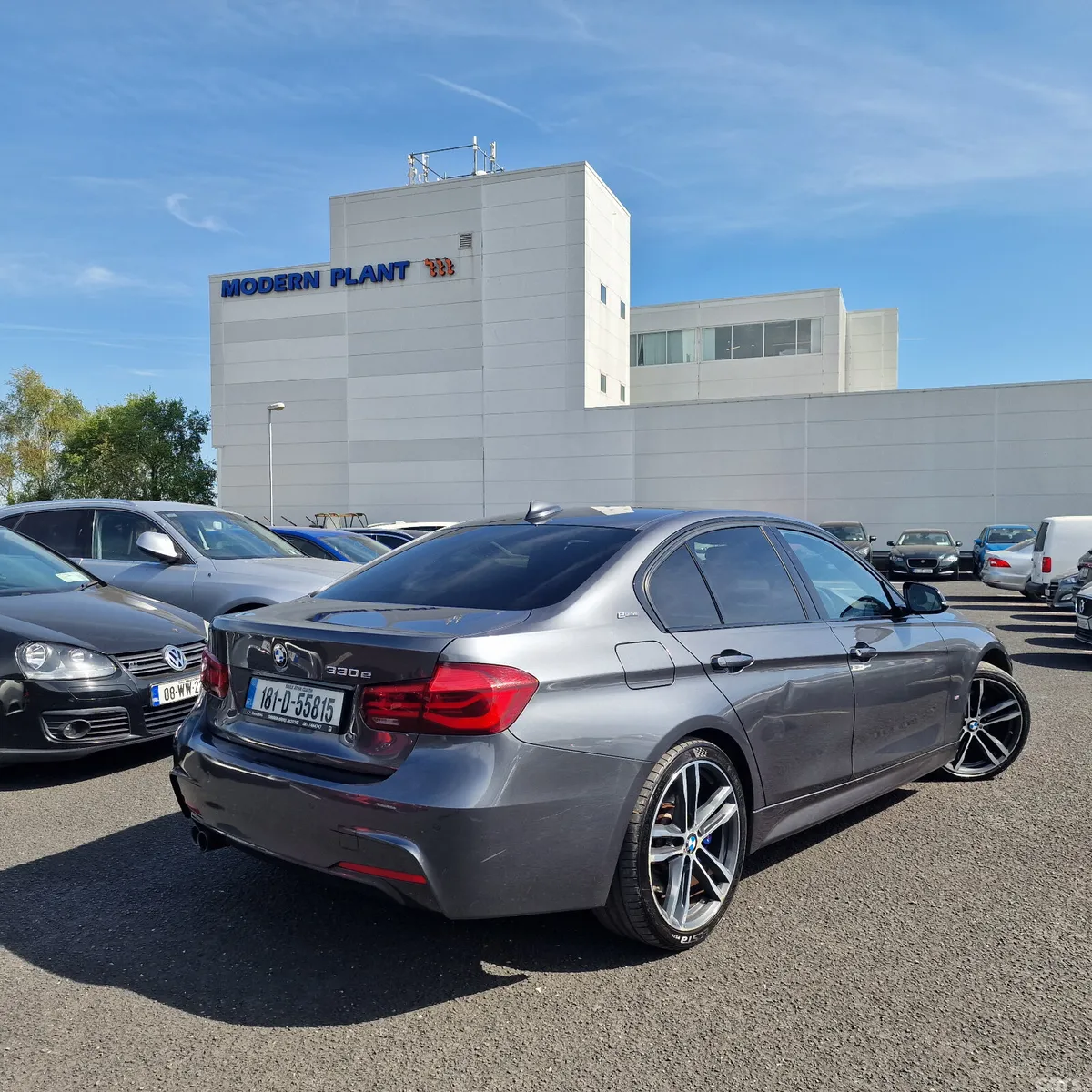 BMW 3-Series Saloon, Petrol Plug-in Hybrid, 2018, Grey