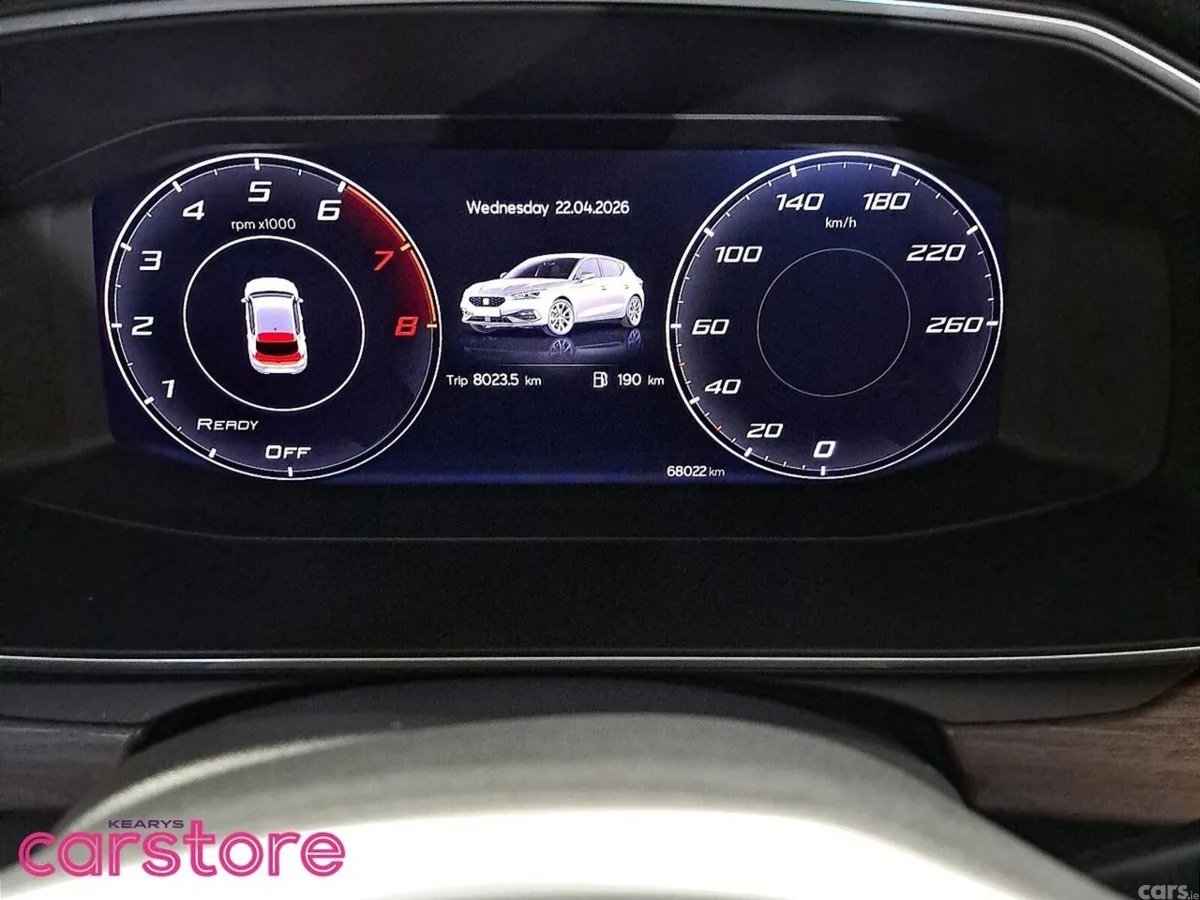 SEAT Leon SUV, Petrol, 2021, Red