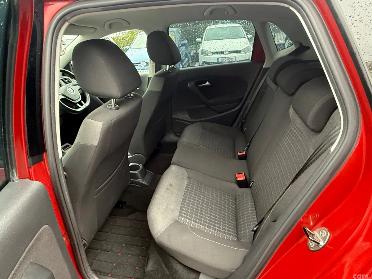 Volkswagen Polo Hatchback, Petrol, 2015, Red