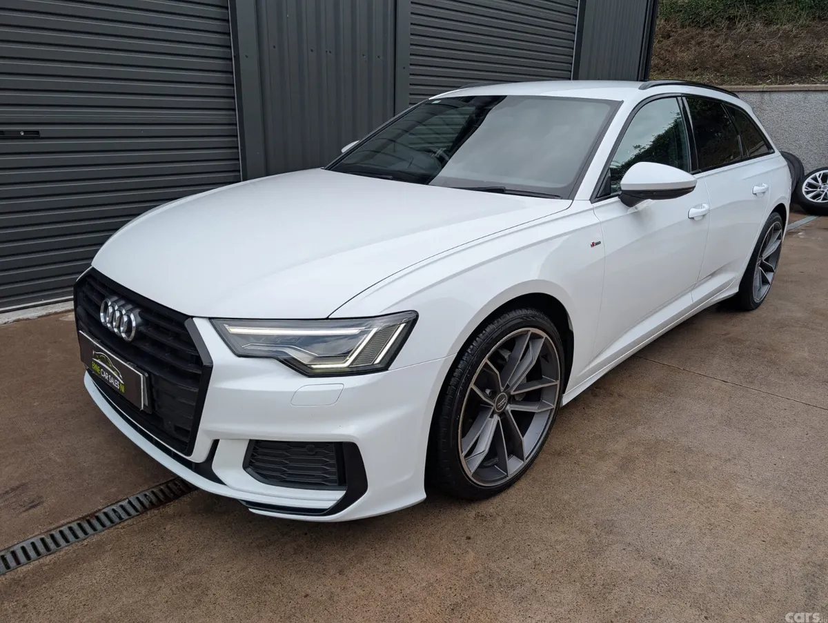 Audi A6 Estate, Diesel Hybrid, 2018, White