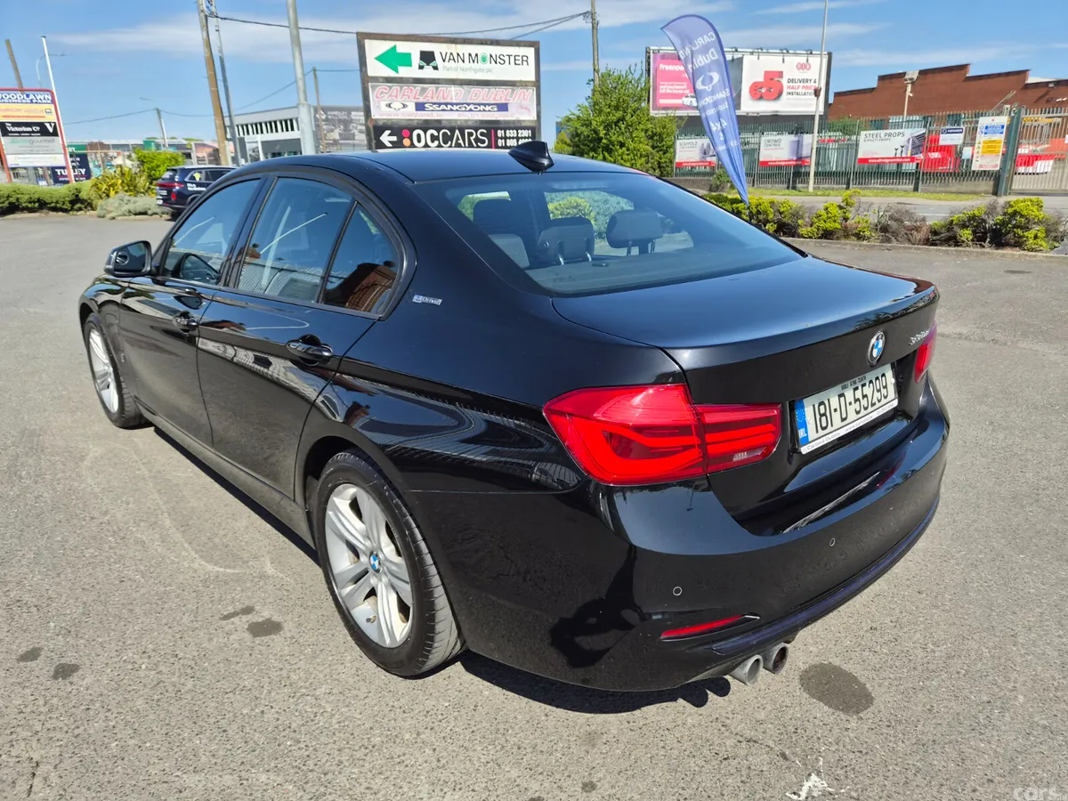 BMW 3-Series Saloon, Petrol Plug-in Hybrid, 2018, Black